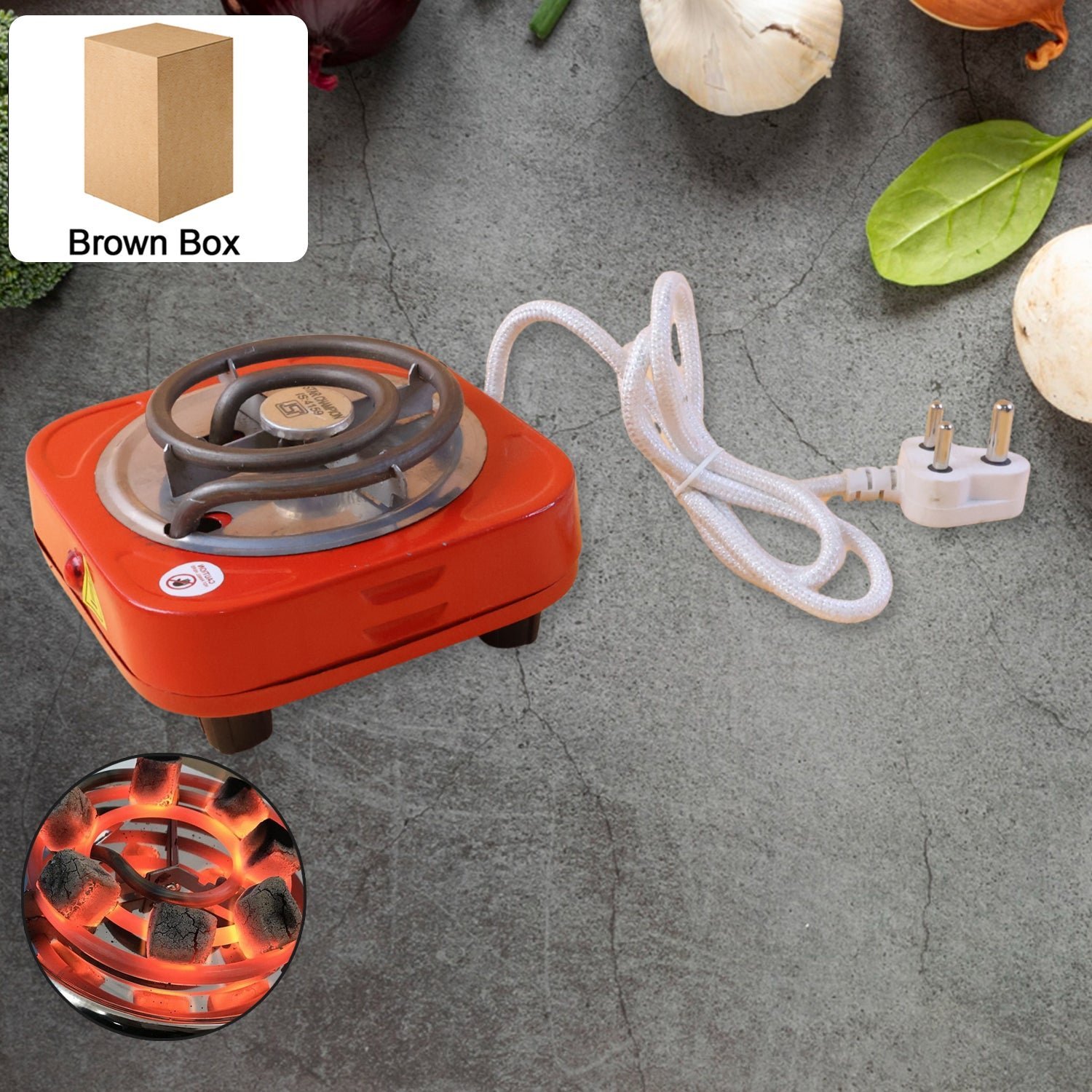 Portable Electric Hot Plate Single Burner -1 Pc