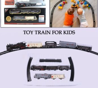 Toy Train Set for Kids, Battery Operated Train with Track Set