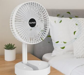 Portable Foldable Table Fan (1 Pc)
