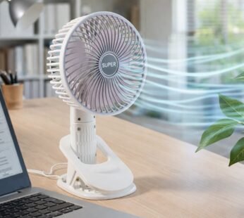 Plug and Play Portable USB Fan (1 Pc)