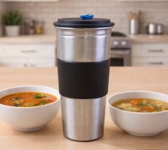 Supermom Stainless Steel Sip Mate Travel Tumbler (Approx. 500 ml)