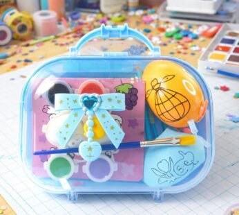 Kids Creative Paint & Learning Activity Kit (1 Set)