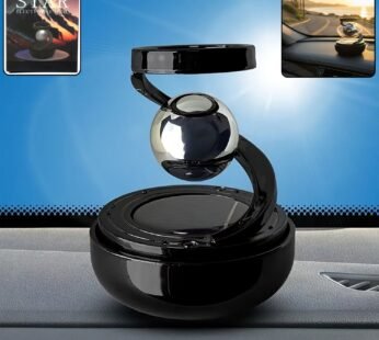 Premium Solar-Powered Rotating Car Air Freshener (1 Pc)