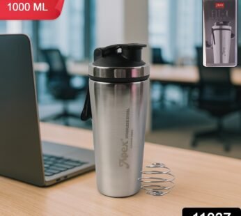 Apex Stainless Steel Gym Shaker Bottle and Spring (1000ML / 1 Pc)